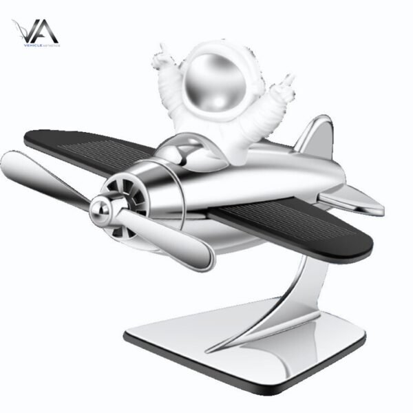 Car Astronaut Solar Airplane Aromatherapy Ornament (6) Car Air Freshener