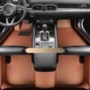 Car Full Surround Premium Leather Carpet Floor Mat (4) Custom Car Floor Mats