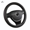 Car Steering Wheel Cover Leather Summer Four Seasons Steering Wheel Cover Breathable Thousand Models (5) Car Interior Accessory
