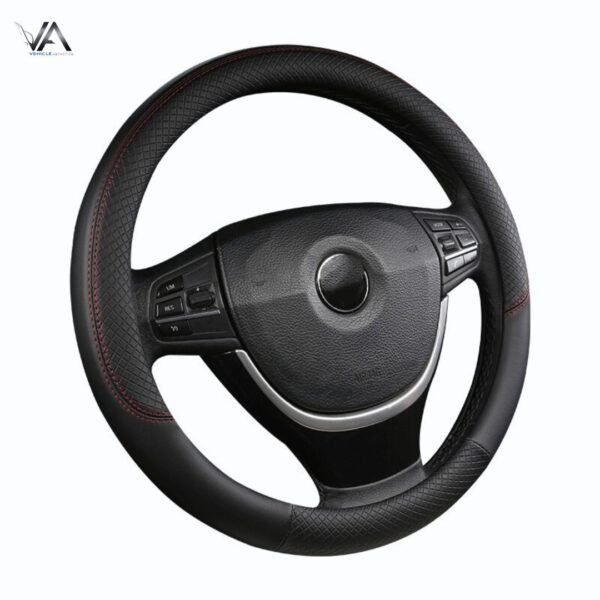 Car Steering Wheel Cover Leather Summer Four Seasons Steering Wheel Cover Breathable Thousand Models (5) Car Interior Accessory