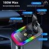 Starry Sky Car Charger 120W Mobile Phone Flexible Wire Car Usb Cigarette Lighter (3) Car USB Cigarette Lighter