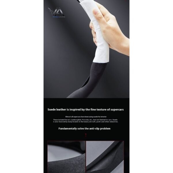 Steering Wheel Cover Suede Four Seasons Universal (1) Non-slip Steering Grip