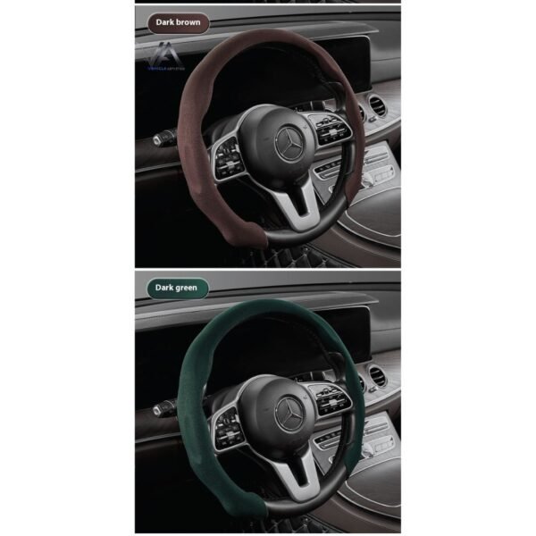 Steering Wheel Cover Suede Four Seasons Universal (11) Non-slip Steering Grip