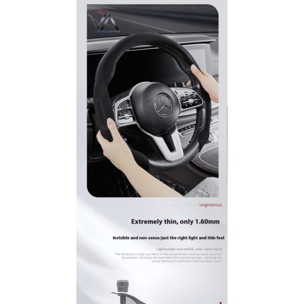 Steering Wheel Cover Suede Four Seasons Universal (16) Four Seasons Steering Cover