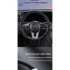 Steering Wheel Cover Suede Four Seasons Universal (7) Suede Steering Wheel Cover
