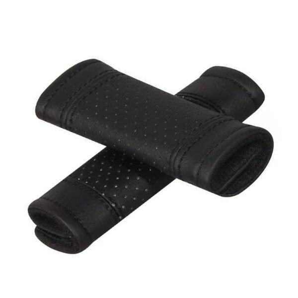 2pcs Universal Car Accessories Faux Leather Door Handle Cover Soft Car Handle