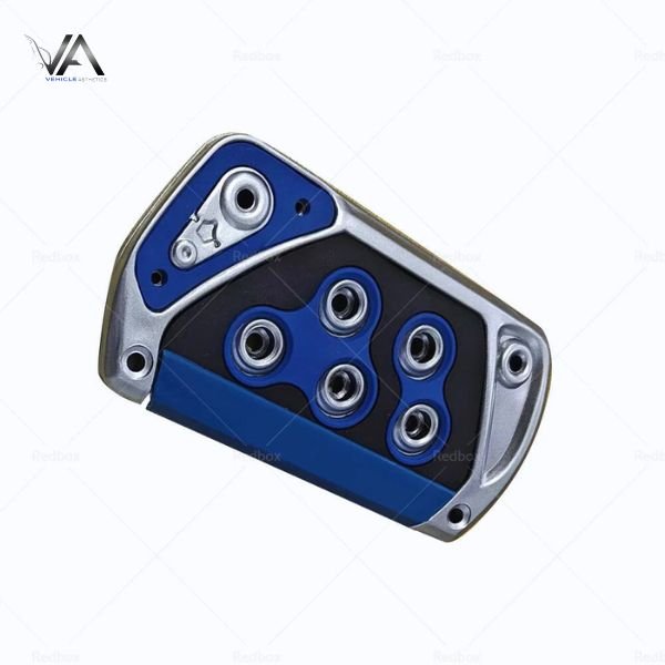 x Non-Slip Automatic Gas Brake Foot Pedal Pad Cover Car Accessories Parts Blue (1) Brake Pedal Cove